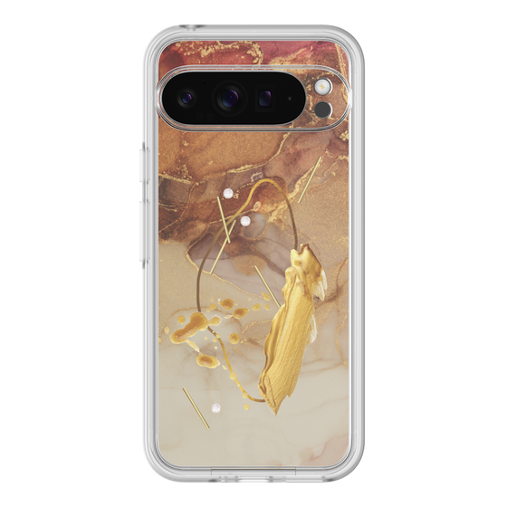 Premium Panel［ Marble Nuance Painting Brown ］