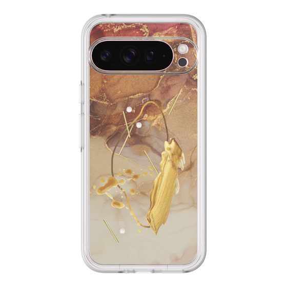 Premium Panel［ Marble Nuance Painting Brown ］