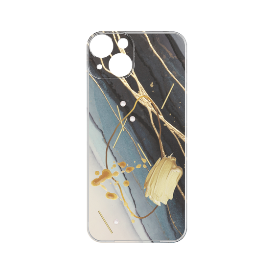 Premium Panel［ Marble Nuance Painting Black ］