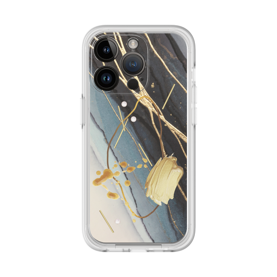 Premium Panel［ Marble Nuance Painting Black ］