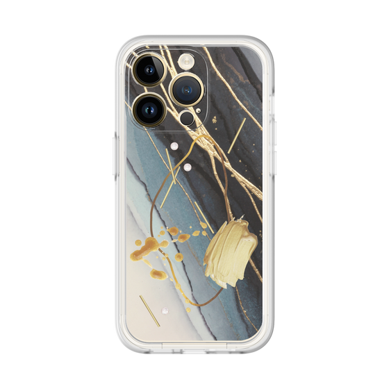 Premium Panel［ Marble Nuance Painting Black ］