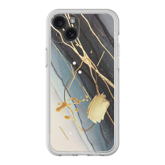 Premium Panel［ Marble Nuance Painting Black ］