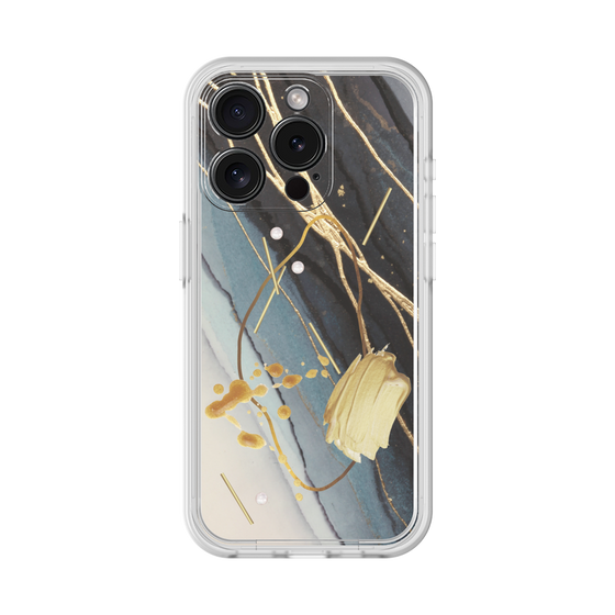 Premium Panel［ Marble Nuance Painting Black ］