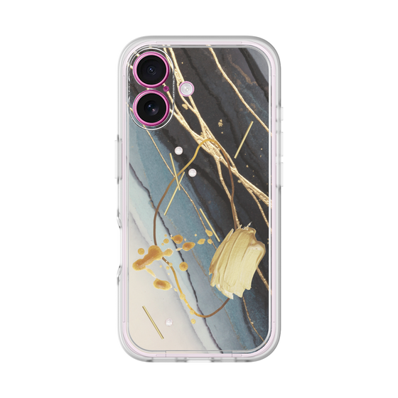 Premium Panel［ Marble Nuance Painting Black ］