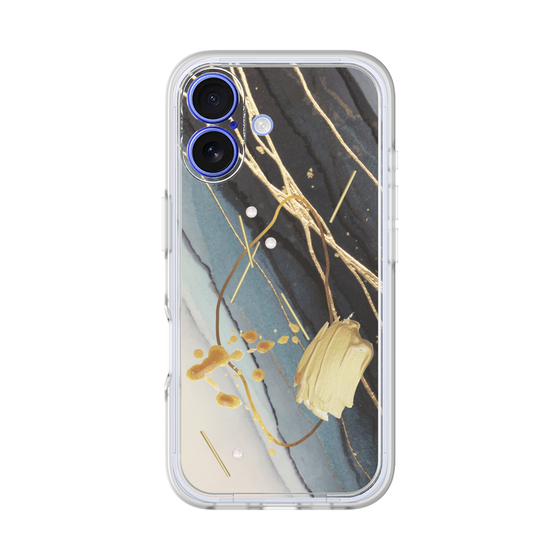 Premium Panel［ Marble Nuance Painting Black ］