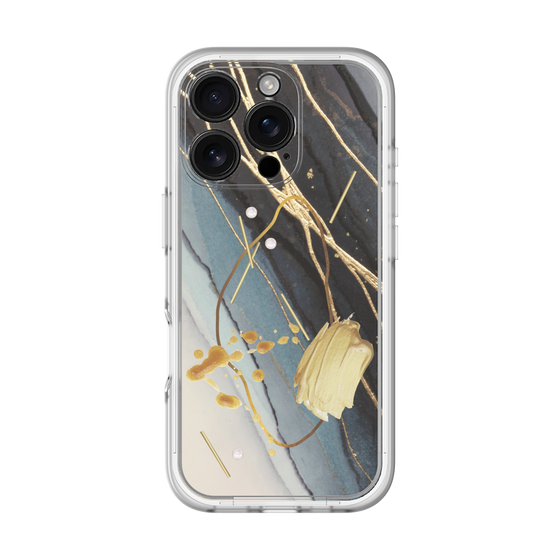 Premium Panel［ Marble Nuance Painting Black ］