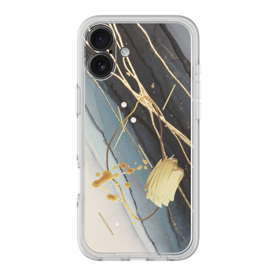 Premium Panel［ Marble Nuance Painting Black ］