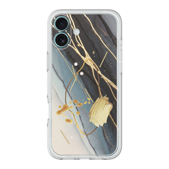 Premium Panel［ Marble Nuance Painting Black ］