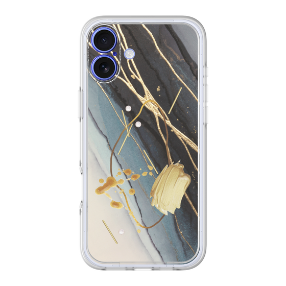 Premium Panel［ Marble Nuance Painting Black ］