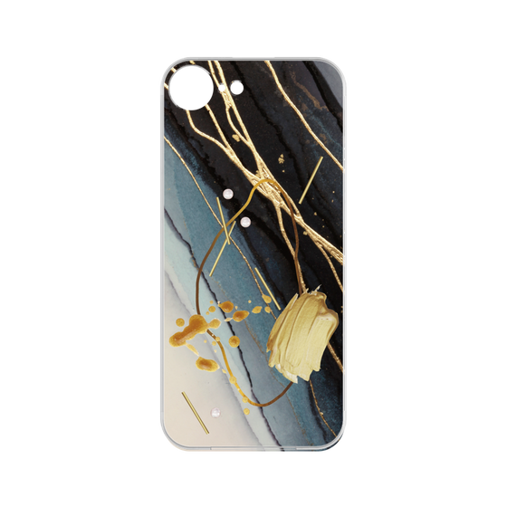 Premium Panel［ Marble Nuance Painting Black ］