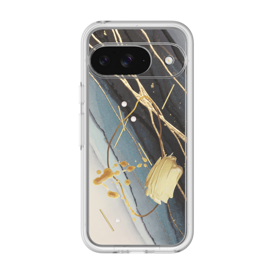Premium Panel［ Marble Nuance Painting Black ］