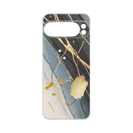 Premium Panel［ Marble Nuance Painting Black ］