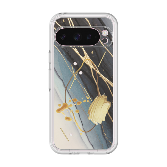 Premium Panel［ Marble Nuance Painting Black ］