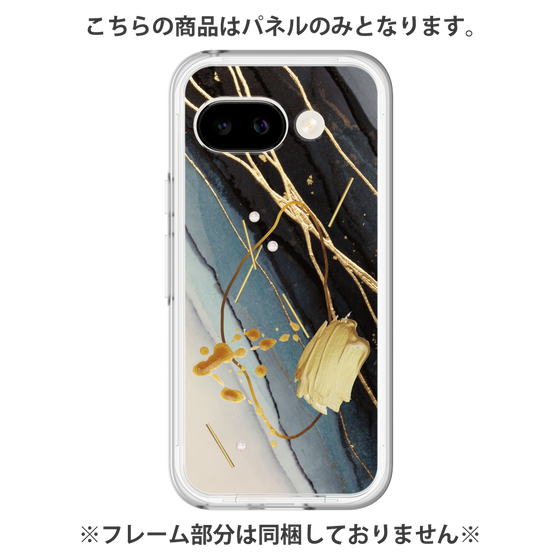 Premium Panel［ Marble Nuance Painting Black ］