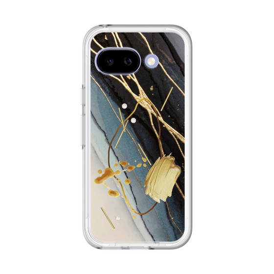 Premium Panel［ Marble Nuance Painting Black ］