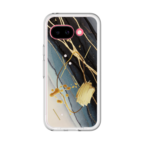 Premium Panel［ Marble Nuance Painting Black ］