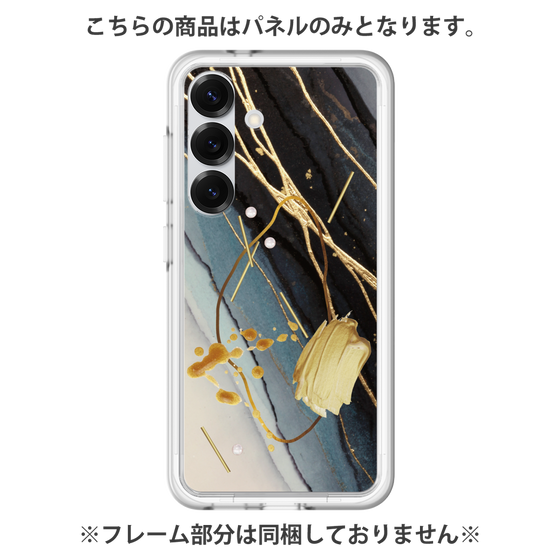 Premium Panel［ Marble Nuance Painting Black ］