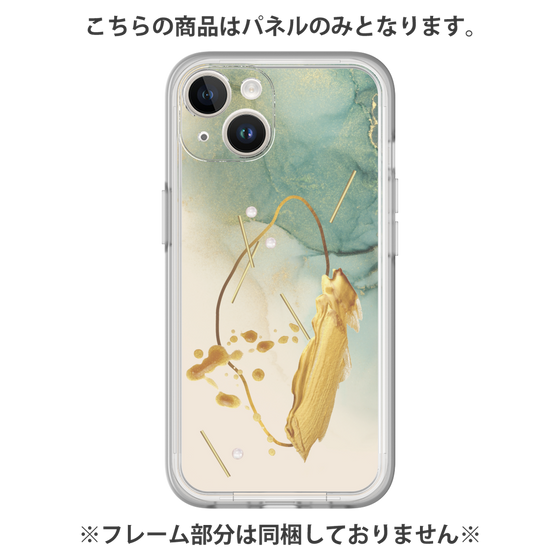 Premium Panel［ Marble Nuance Painting Green ］