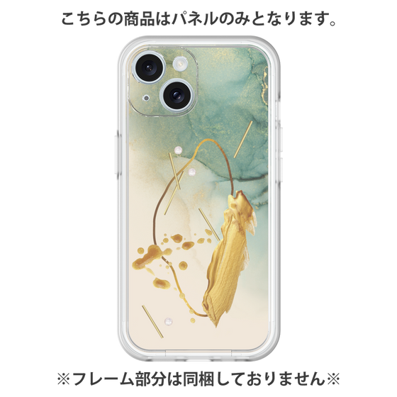 Premium Panel［ Marble Nuance Painting Green ］