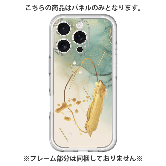 Premium Panel［ Marble Nuance Painting Green ］