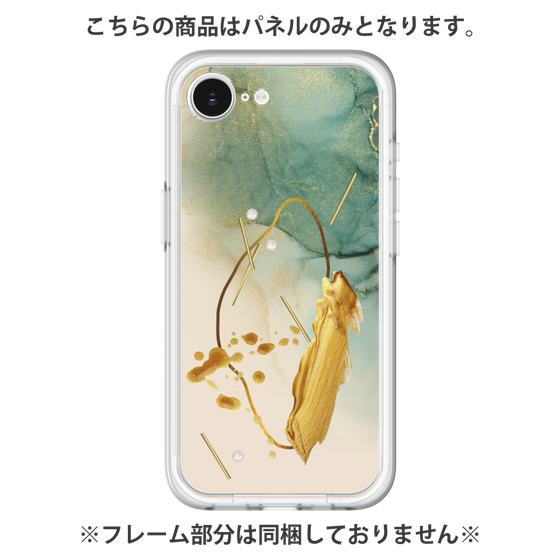 Premium Panel［ Marble Nuance Painting Green ］