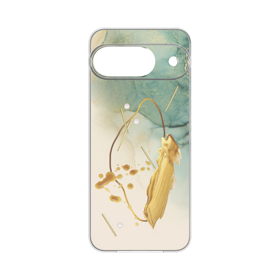 Premium Panel［ Marble Nuance Painting Green ］