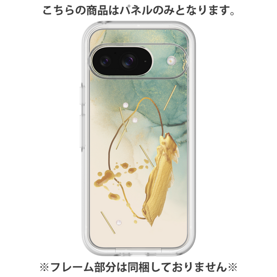 Premium Panel［ Marble Nuance Painting Green ］