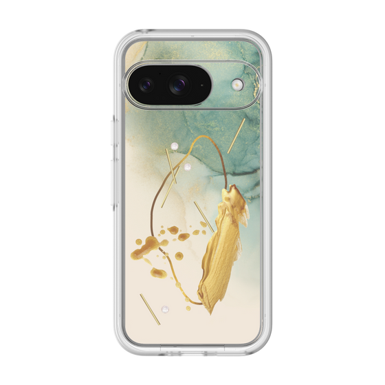 Premium Panel［ Marble Nuance Painting Green ］