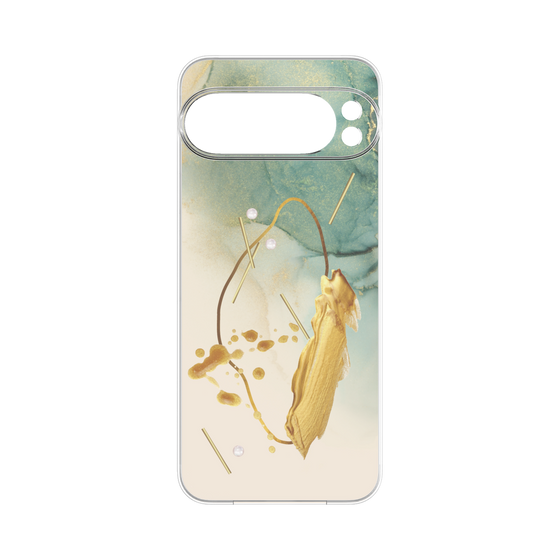 Premium Panel［ Marble Nuance Painting Green ］