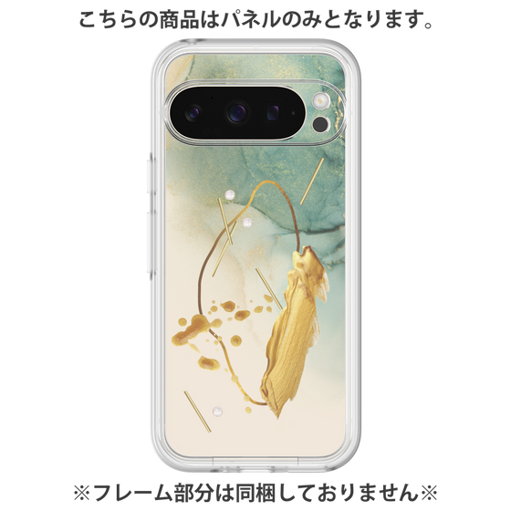 Premium Panel［ Marble Nuance Painting Green ］