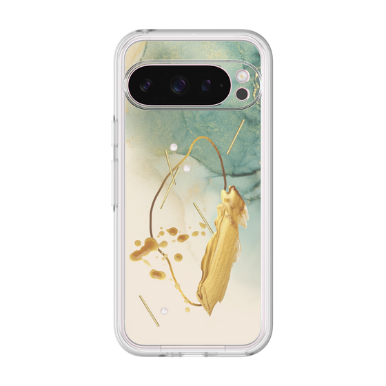 Premium Panel［ Marble Nuance Painting Green ］