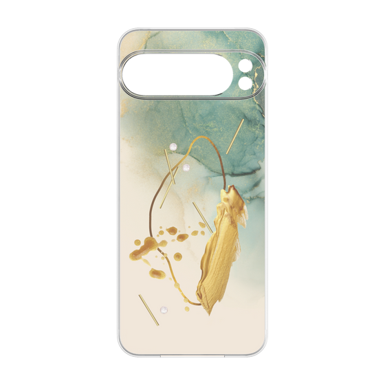 Premium Panel［ Marble Nuance Painting Green ］