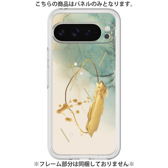Premium Panel［ Marble Nuance Painting Green ］