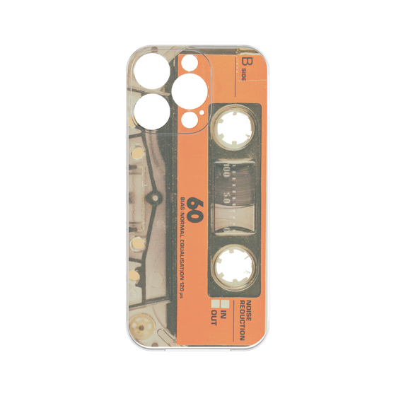 Premium Panel［ RETORO CASSETTE TAPE - Skeleton Orange ］