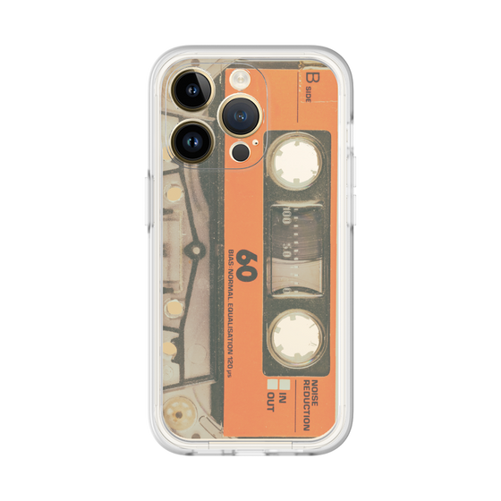 Premium Panel［ RETORO CASSETTE TAPE - Skeleton Orange ］