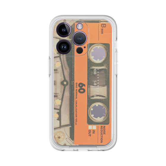 Premium Panel［ RETORO CASSETTE TAPE - Skeleton Orange ］