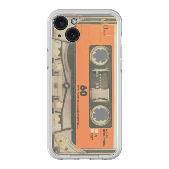 Premium Panel［ RETORO CASSETTE TAPE - Skeleton Orange ］