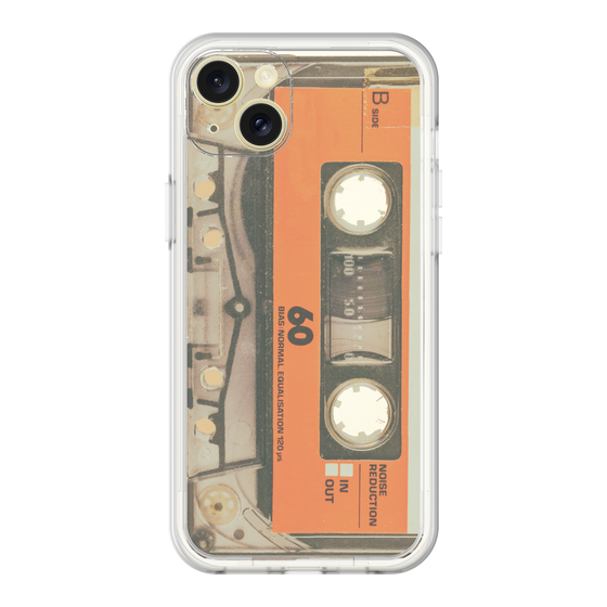 Premium Panel［ RETORO CASSETTE TAPE - Skeleton Orange ］