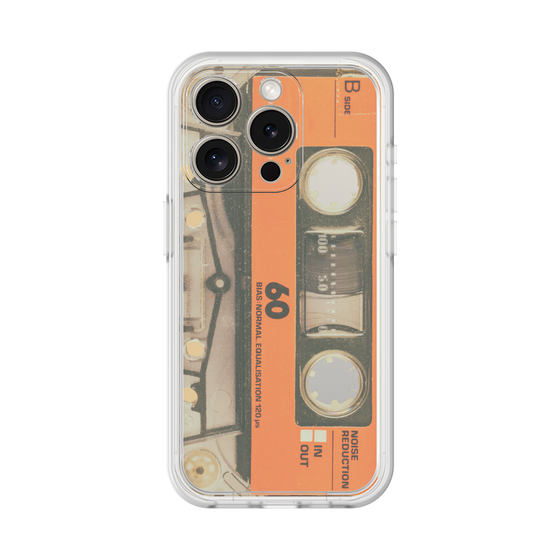 Premium Panel［ RETORO CASSETTE TAPE - Skeleton Orange ］