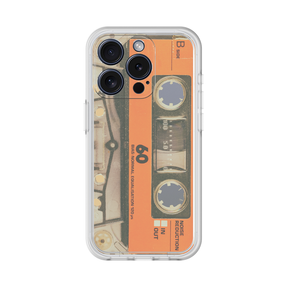 Premium Panel［ RETORO CASSETTE TAPE - Skeleton Orange ］