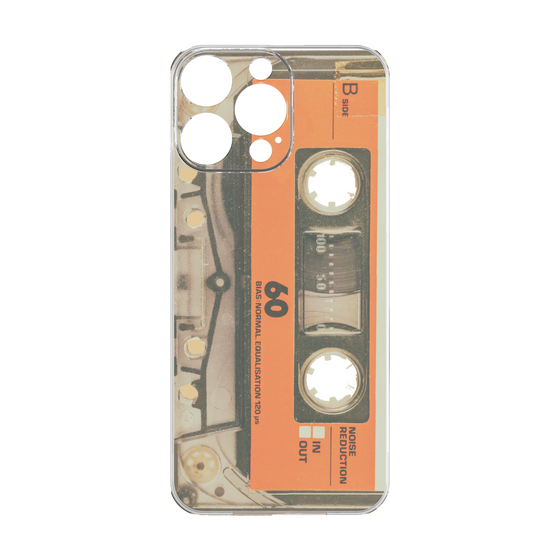 Premium Panel［ RETORO CASSETTE TAPE - Skeleton Orange ］