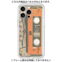 Premium Panel［ RETORO CASSETTE TAPE - Skeleton Orange ］