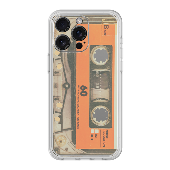 Premium Panel［ RETORO CASSETTE TAPE - Skeleton Orange ］