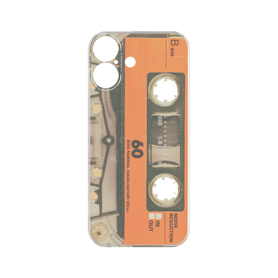 Premium Panel［ RETORO CASSETTE TAPE - Skeleton Orange ］