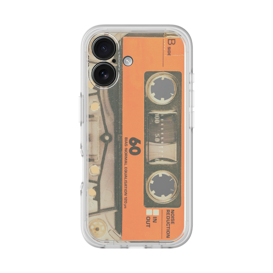 Premium Panel［ RETORO CASSETTE TAPE - Skeleton Orange ］