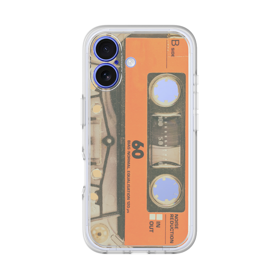 Premium Panel［ RETORO CASSETTE TAPE - Skeleton Orange ］