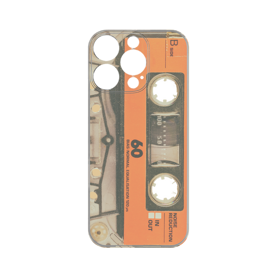 Premium Panel［ RETORO CASSETTE TAPE - Skeleton Orange ］