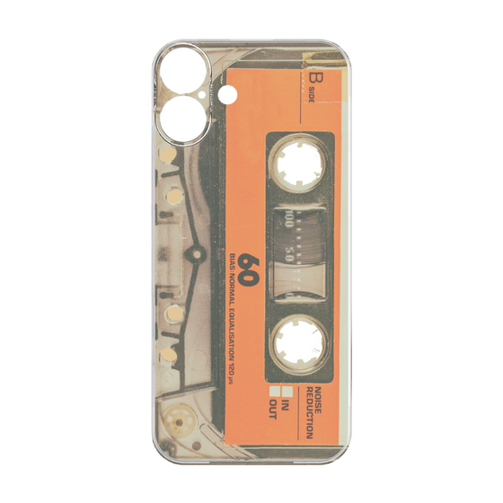 Premium Panel［ RETORO CASSETTE TAPE - Skeleton Orange ］