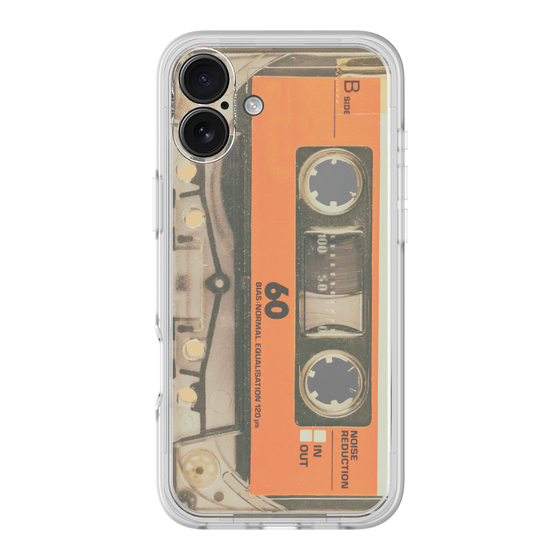 Premium Panel［ RETORO CASSETTE TAPE - Skeleton Orange ］