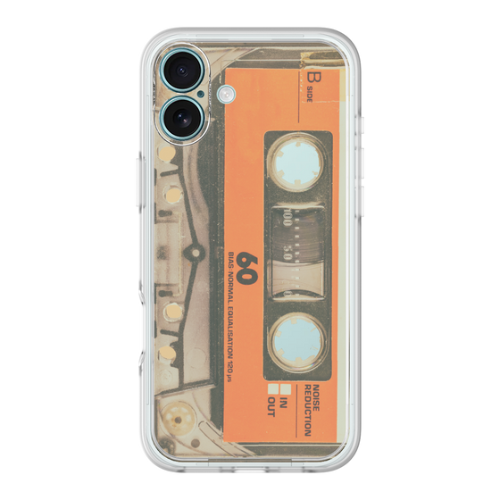 Premium Panel［ RETORO CASSETTE TAPE - Skeleton Orange ］